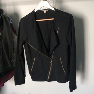 Banana Republic Black Sweater Jacket Moro style
